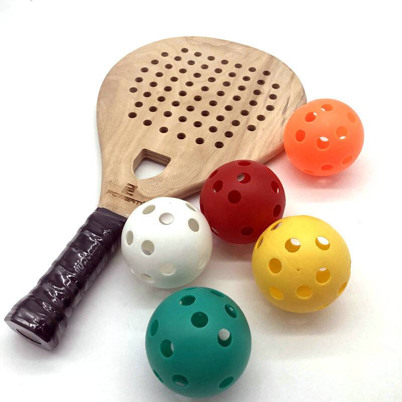Pek ball hole ball upgrade thickened solid wood board tennis tennis beach ball full of pet empty ball