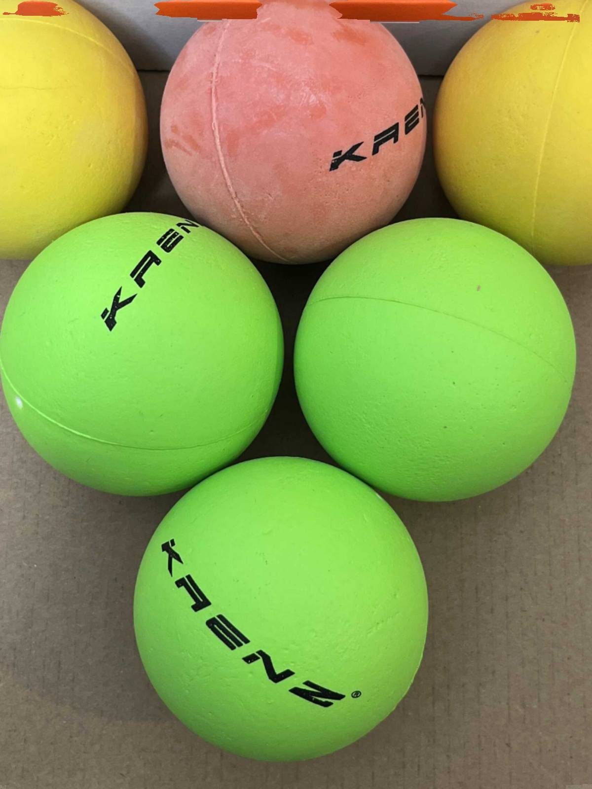 Primary school training soft stick tennis SOFT LACROSSE BALL youth training soft ball spot