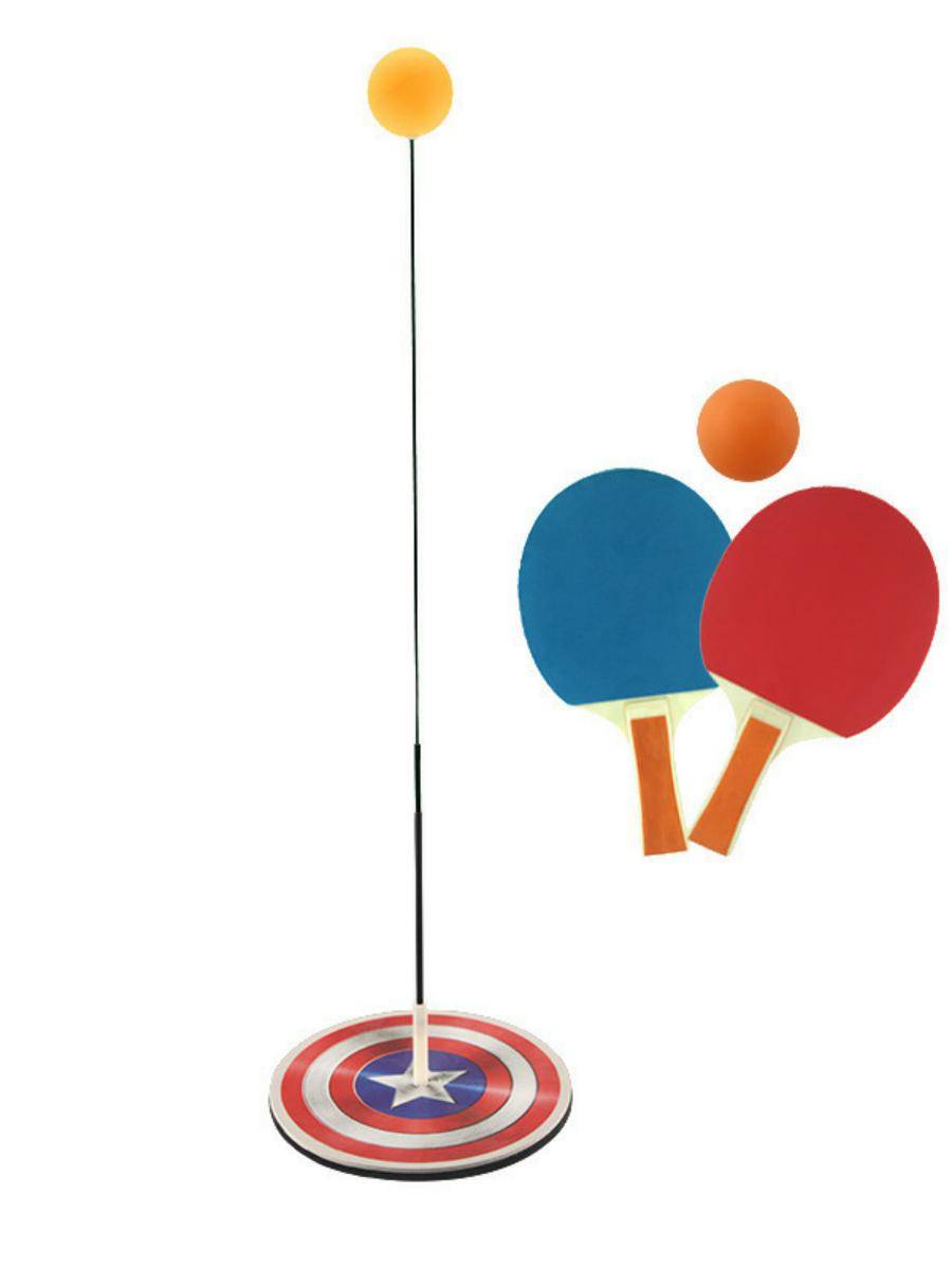 Elastic soft shaft table tennis training device Children's anti -close interior household toy net red soldier ball self -training artifact