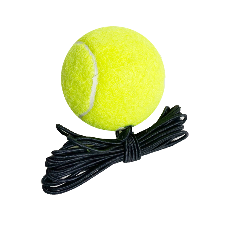 Tennis genuine professional training device with line beginners high elastic auxiliary exercises with rope back to practice