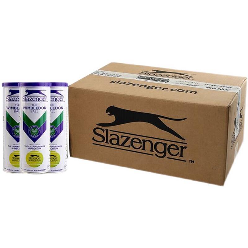 SLAZENGER Slasmith Tennis Winnnet game uses ball iron can leopard leopard ball high bullet -fighting training ball