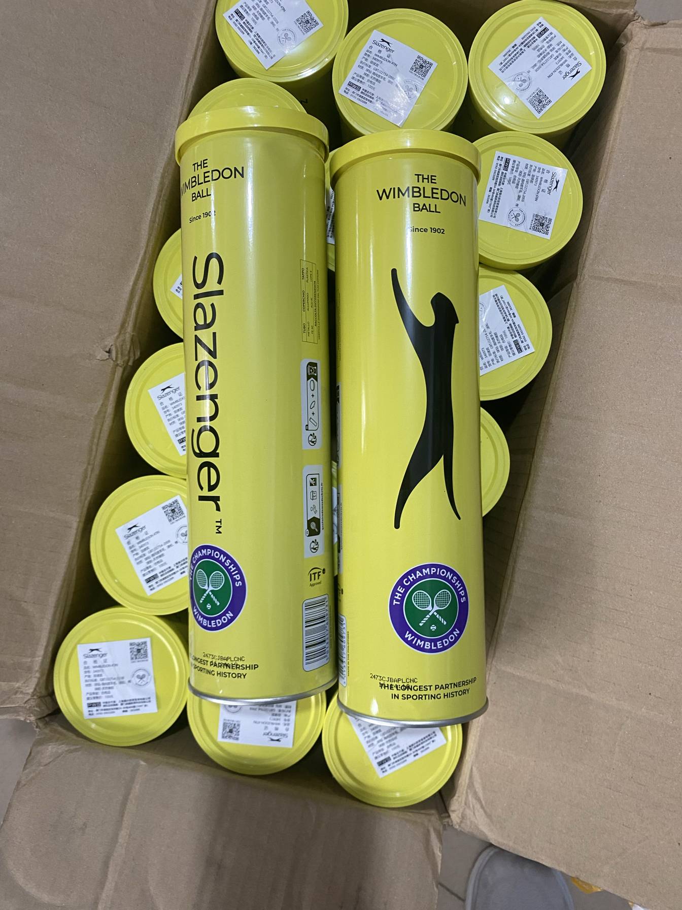 Slaznger Slasmith Tennis Wimmed Race 4 Capsules