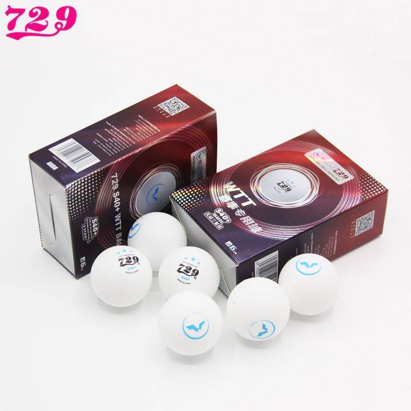 Genuine 729 seamless ball WTT table tennis national standard professional -level ABS competition -level special ball -resistant 3 planet