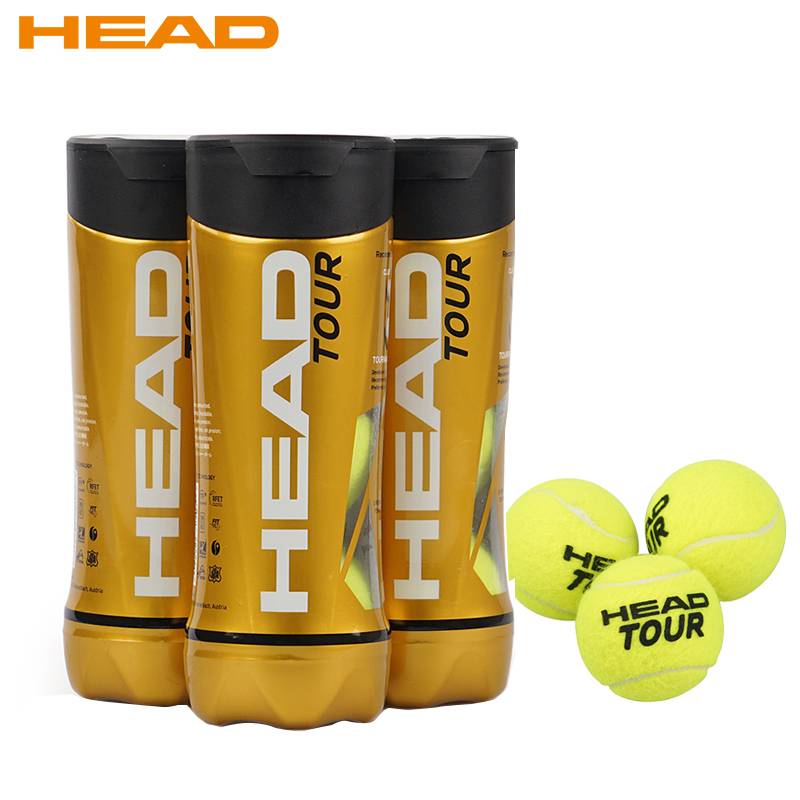 Head Hede Tour game Golden Globe/Davis Game Professional Training Tennis three barrels of 