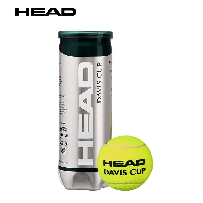 Head Hede Tour game Golden Globe/Davis Game Professional Training Tennis three barrels of 