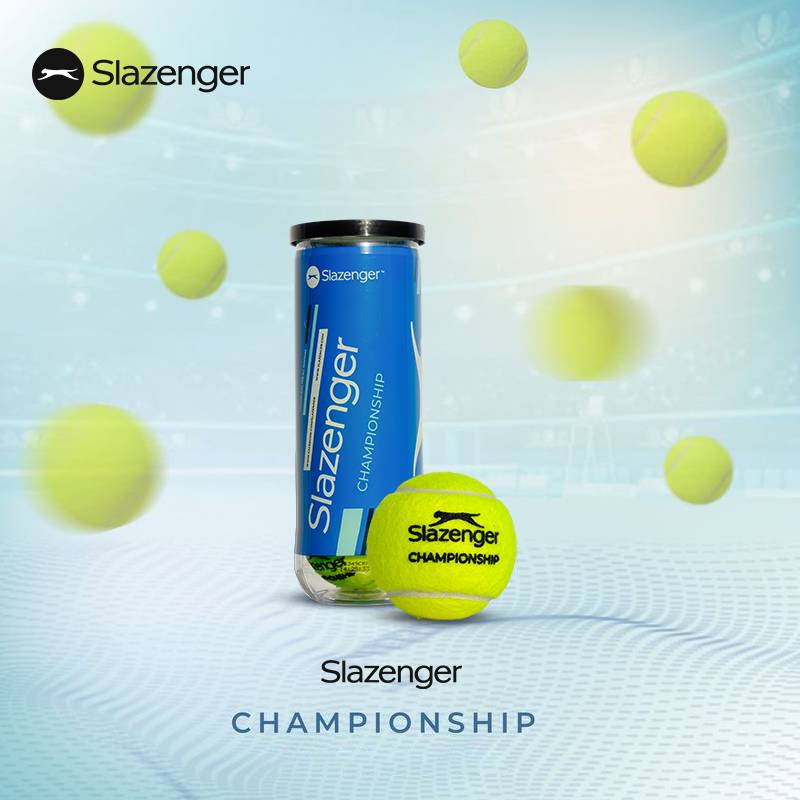 SLAZENGER Slasmith Plastic Tennis Tennis Wimmed High Elastic Game Practice Ball 24 Upgrade