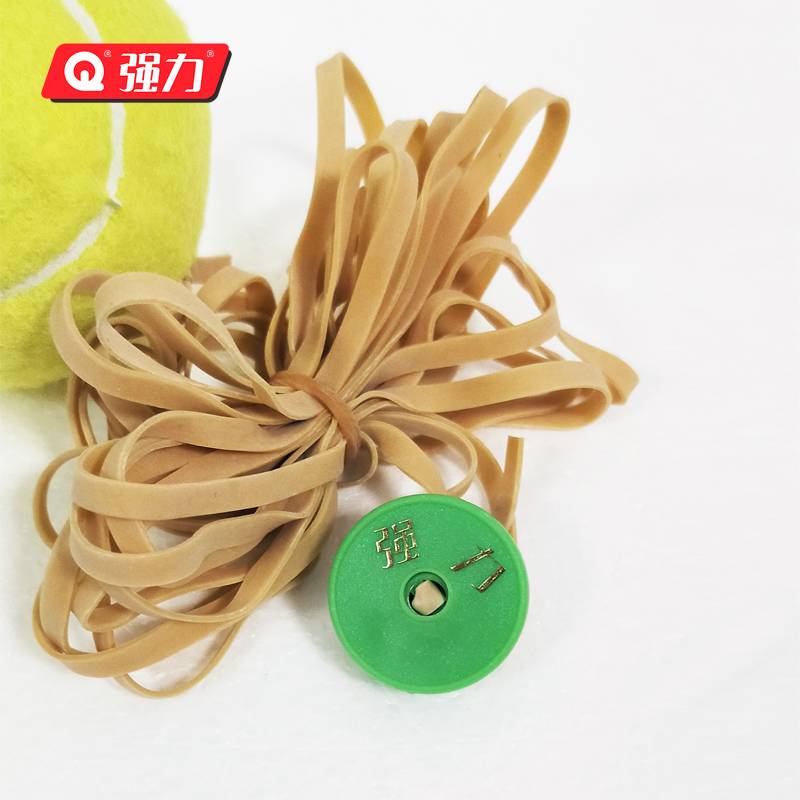Powerful rubber band tennis single -player line with rubber band rope bag loaded back to practice tennis training device set