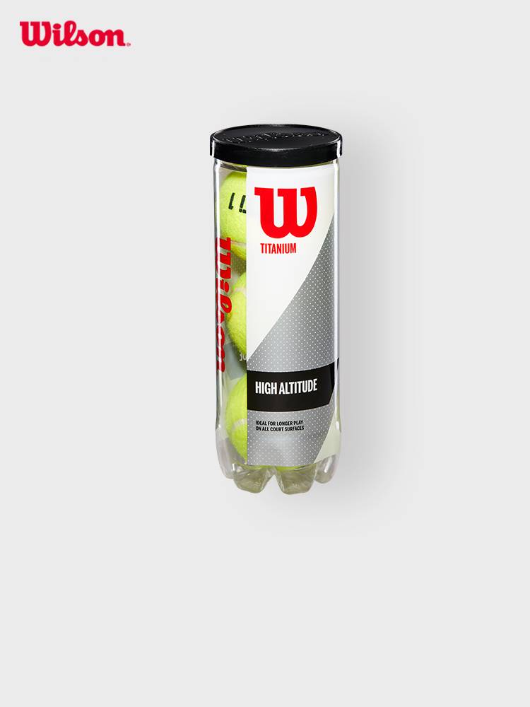 Wilson Will Sheng TI Tennis Training Ball 3 Packs and Combination Seal Titanium 3 Ball