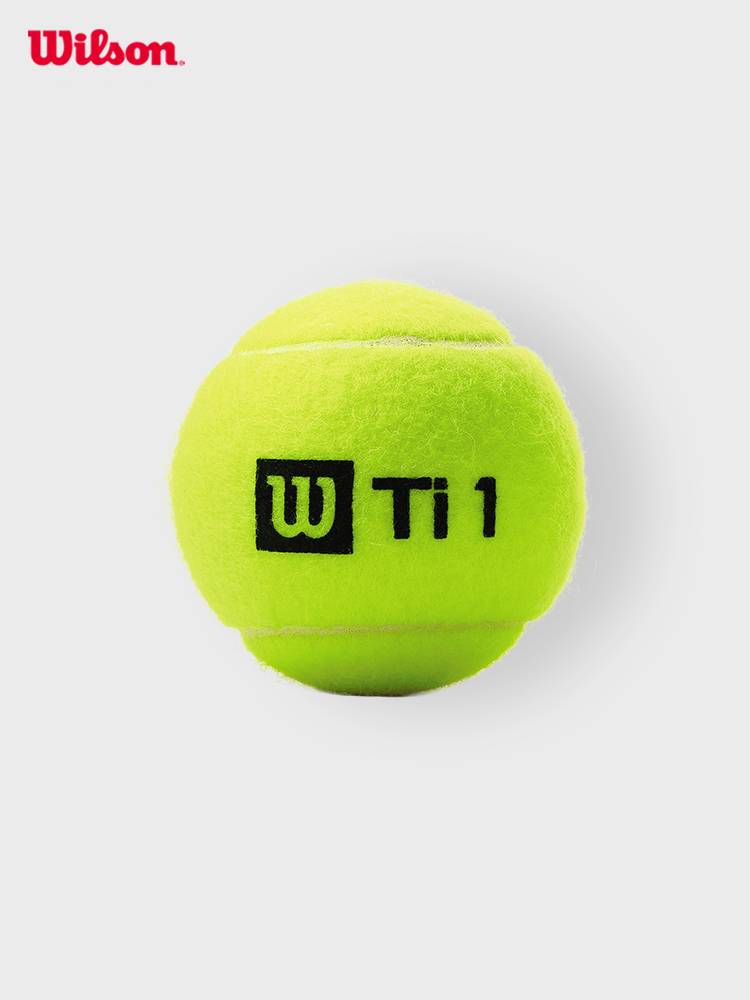 Wilson Will Sheng TI Tennis Training Ball 3 Packs and Combination Seal Titanium 3 Ball