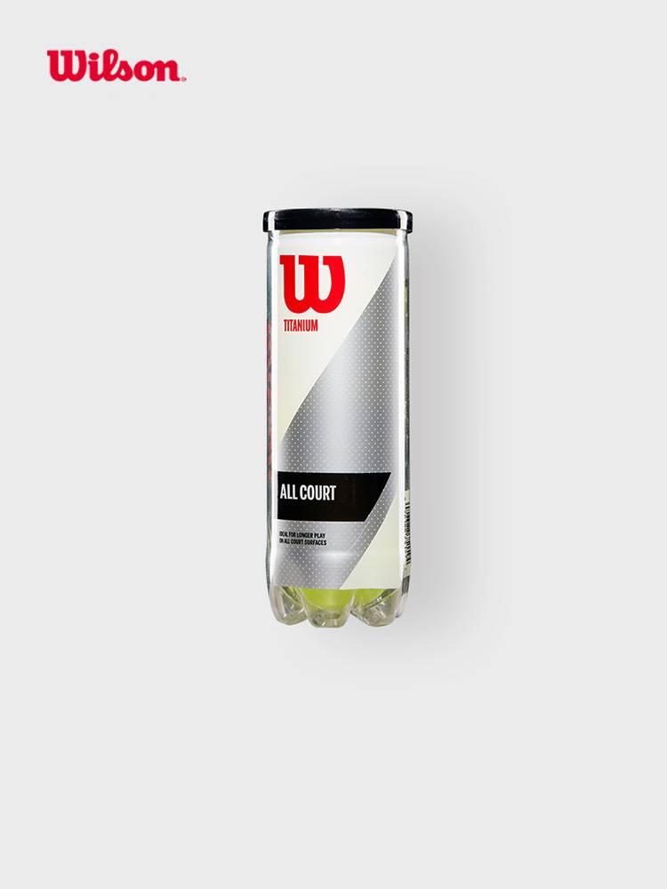 Wilson Will Sheng TI Tennis Training Ball 3 Packs and Combination Seal Titanium 3 Ball