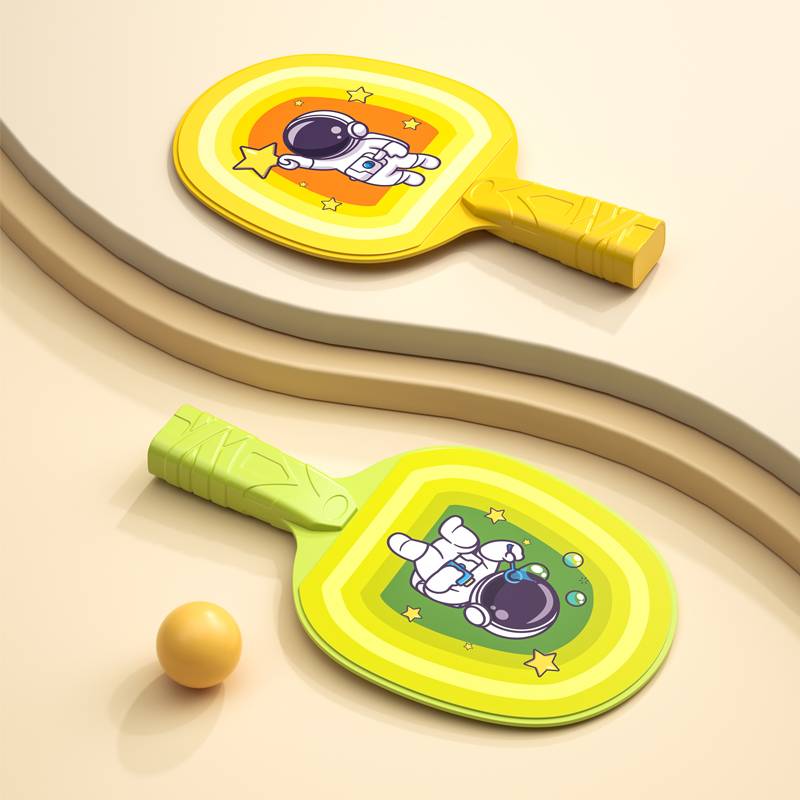 Children's astronaut table tennis suspension training device home indoor parental correction vision coordination