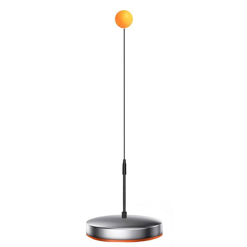 Table tennis training device indoor single -player self -training artifact soft shaft stainless steel base doubles indoor children's toys