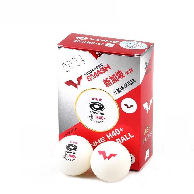 Yinhe Galaxy Samsung Table Tennis WTT WTT Singapore Grand Slam game has sewing H40+new material ball