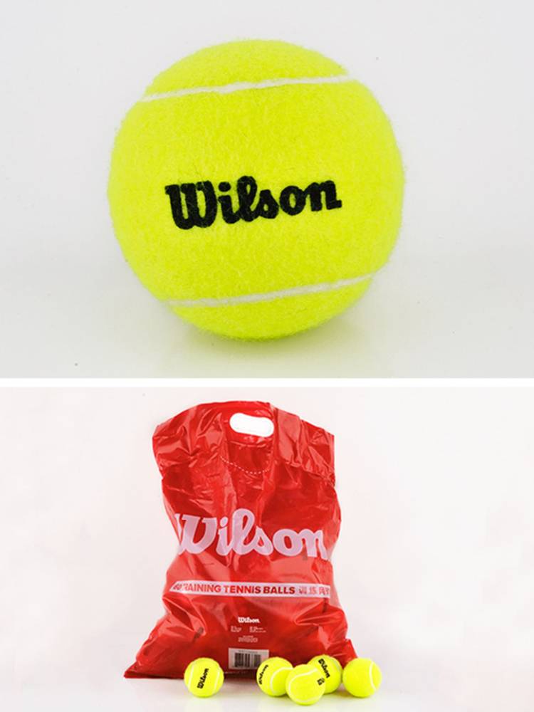 Wilson Wilsheng Tennis Wool Training Teaching Teaching Competition Large Barrel Packing Bulk Battle No Press