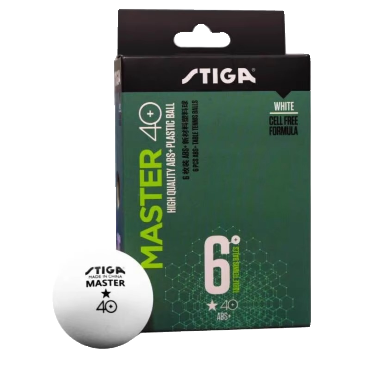 Genuine Stiga Stiga Star has a sewing 40+ table tennis 6 boxed troops training ball training games