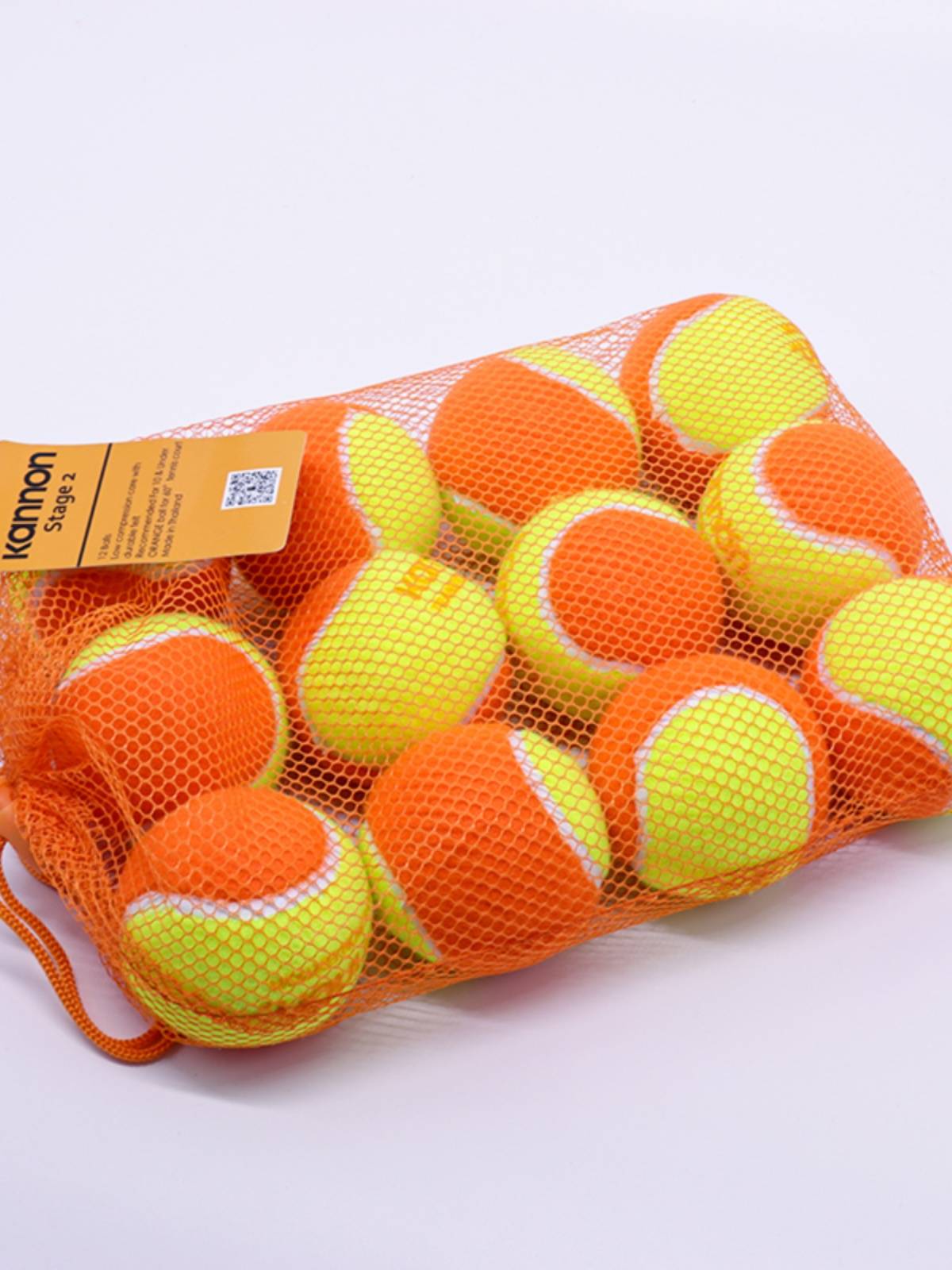 Kanon Kanglong children's tennis decompression soft transition beginner young people, red orange green training ball crown