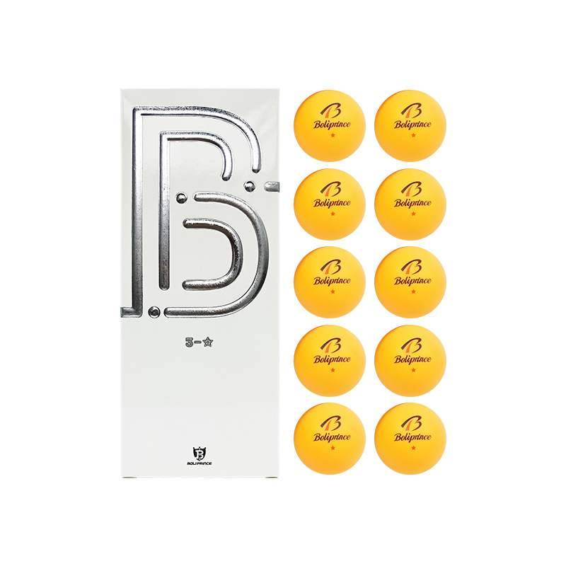 Prince Bali 40+ white yellow table tennis Samsung one -star two -star competition training room children's troops