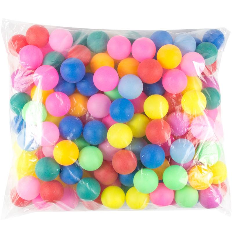 Factory direct selling without word pp entertainment draw ball table tennis awards gaming activity light surface scrubbing table tennis