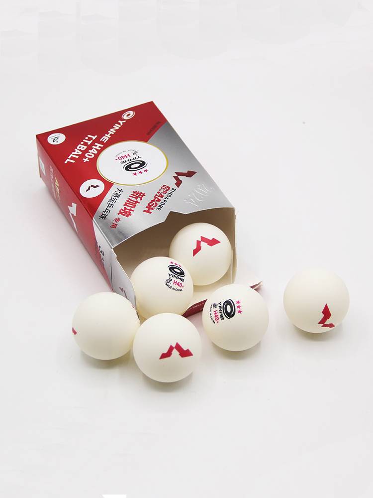 Galaxy Samsung Table Tennis WTT Singapore Grand Slam ball has seamless seamless dual standard H40+new material ball