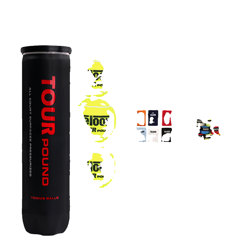 Tianlong Tennis Black Tour Tour Pound game Tennis Tennis Tianlong P4 4 barrel -in game ball
