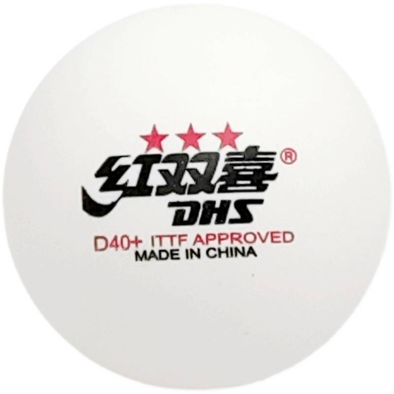 Red Doubles One Star Two -Star Table Tennis Game Training for Training in the Room of the Room 40+ White Bint