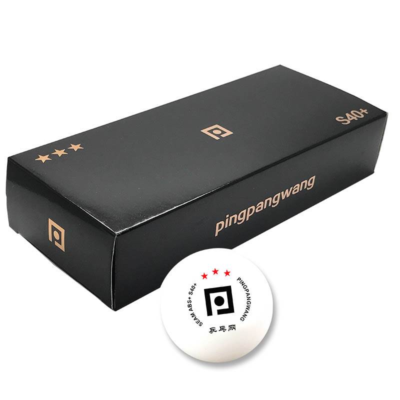 Ping Ping.com S40+Samsung Table Tennis ABS New Materials 3 Star Professional Competition Training for Multi -Ball Room Tennis