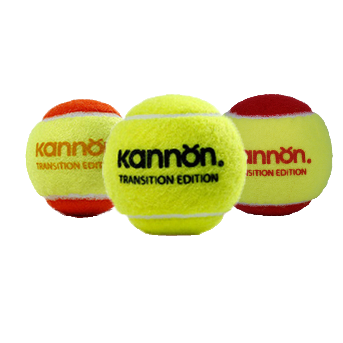 Kanon Kanglong Guanqun Tennis Children's Tennis Soft Tennis Telkin Establishment Scholars Devined Red Orange Green Training