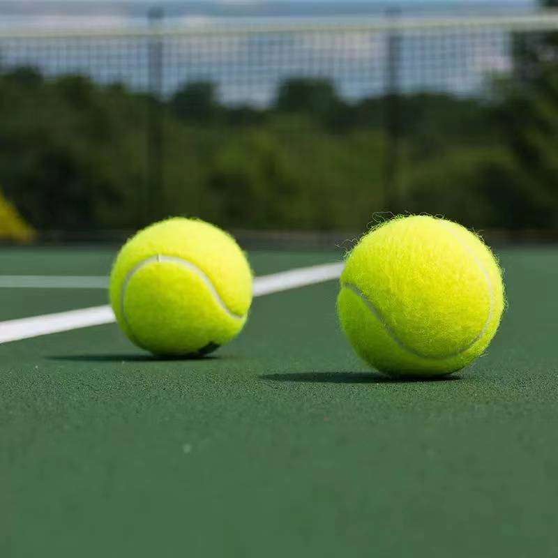 Tennis beginner high bombs to train single -player line tennis elastic rope rebound competition massage pet ball