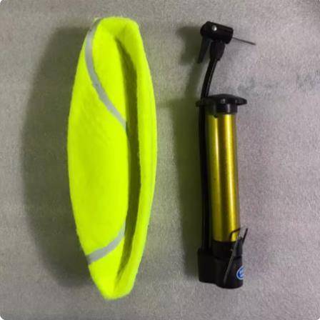 BIG TENNIS 20CM WITH GAS CYLINDERS INFLATING THEMSELVES