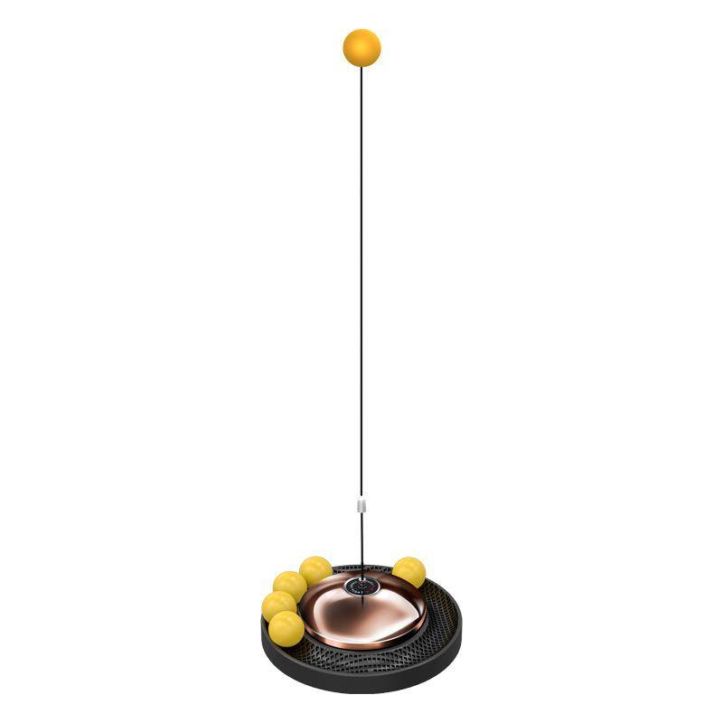 Plasma ball table tennis artifact sports equipment of a person, home children's net red table tennis training device
