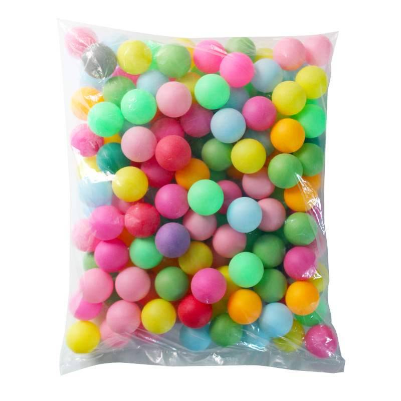 ABS Training Table Tennis Non -word Drawing Ball Children's Entertainment Award Competition Game PP Color Ball Plastic