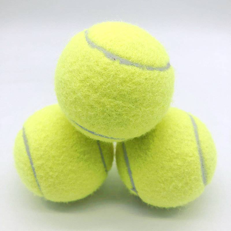 Tennis training ball children tennis beginner high elastic exercise massage fitness ball tennis pet plush universal