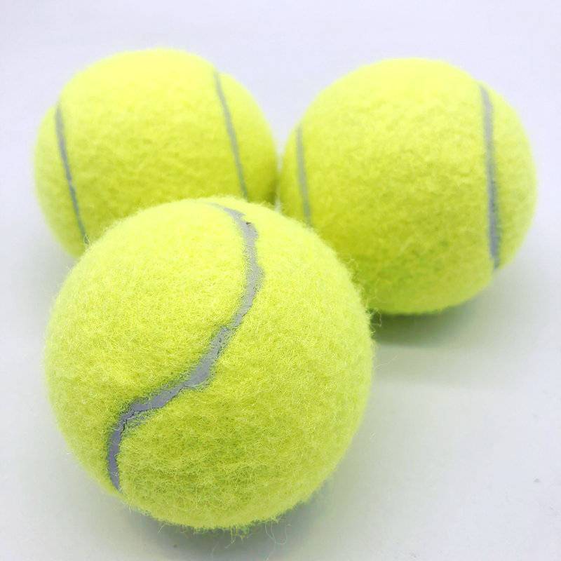 Tennis training ball children tennis beginner high elastic exercise massage fitness ball tennis pet plush universal