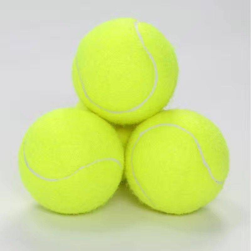 Six of the new beginner's high-powered tennis balls