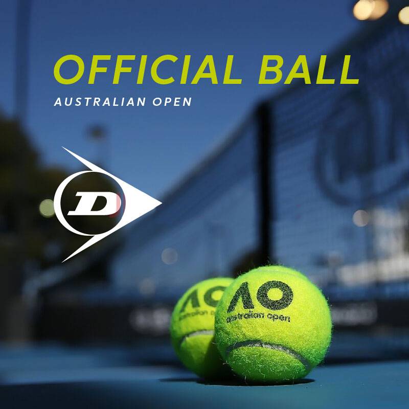 Dunlop Dunlop Tennis 19 years of the official competition of the Australian Open official competition, professional ball iron can 3 capsules