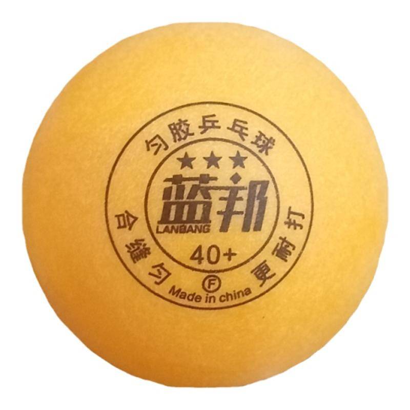 Lanbang Table Tennis 40+ Bingbing Training ABS New Materials Playing Training Mandarin Ball