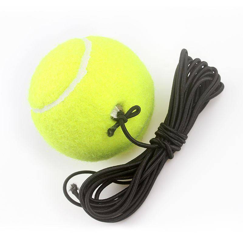 Tennis training device network shot disassembly ball single -player rebound universal wear -resistant rubber band high bullet -resistant professional students
