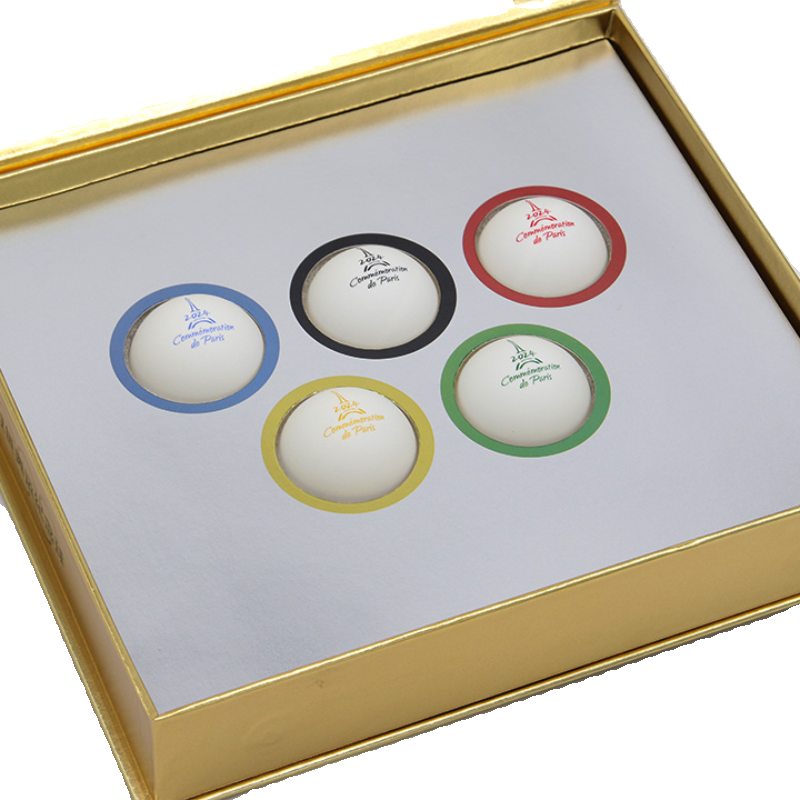 Pisces DoubleFish Paris Memorial Table Tennis 5 Instant Gold Commemorative Table Tennis