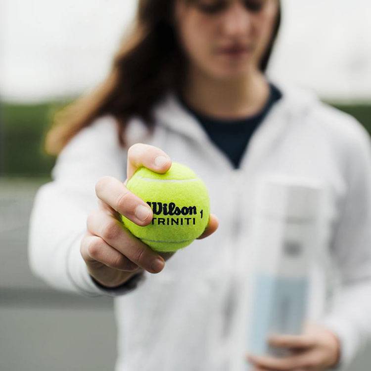 Wilson Triniti Wilson High Performance Professional Tennis Environmental Recycled Material 24 pieces and 72 pieces