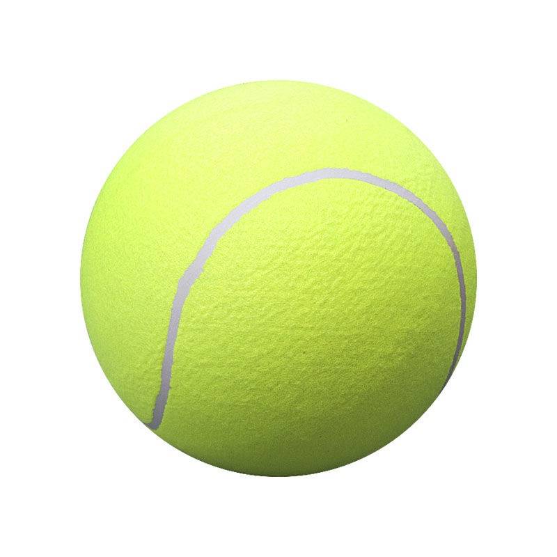 Signature tennis 9.5 -inch inflatable large tennis pet dog ten times happiness souvenir collection advertising tennis