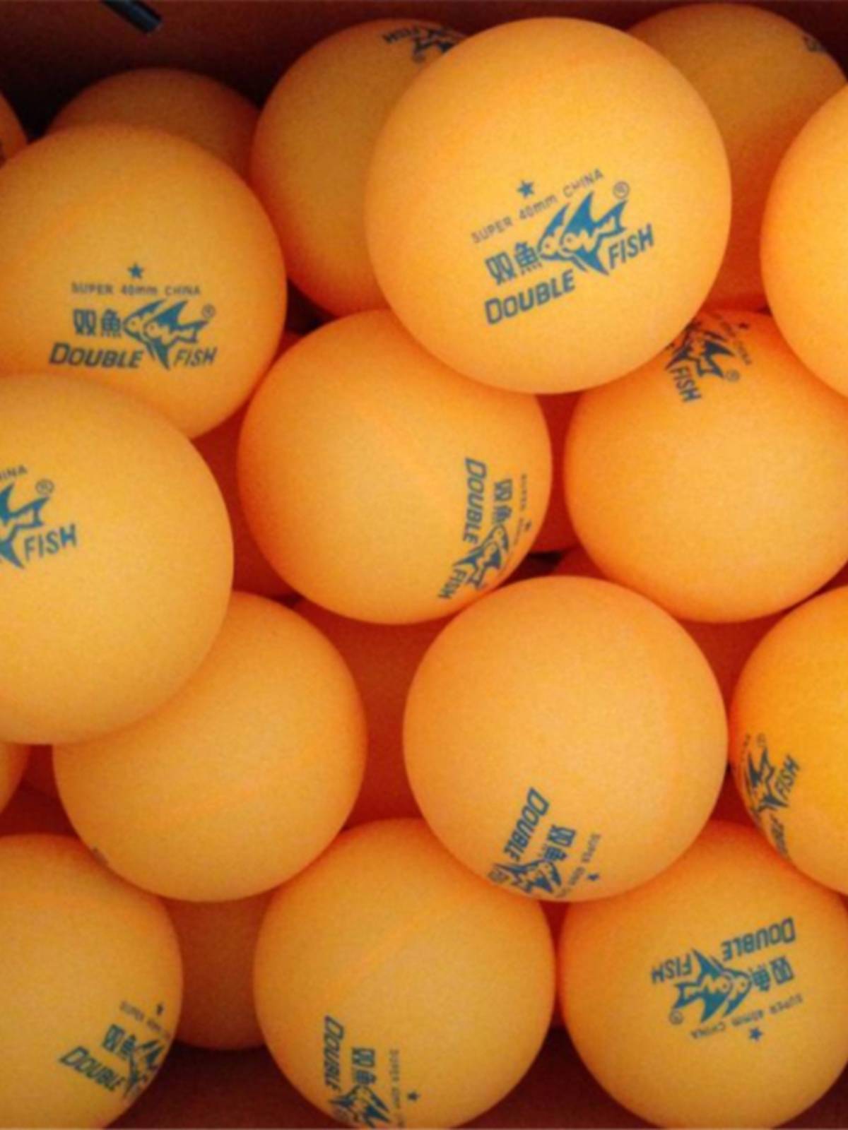 Pisces Table Tennis 40mm One -Star Star Tennis White School Training Competition 100