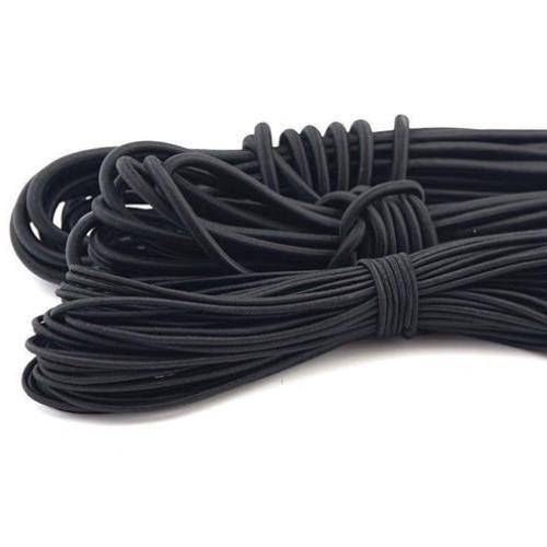 Tennis rubber band fitness ball elastic rope throwing ball spare line replace rope extended bleeding black round loose tights
