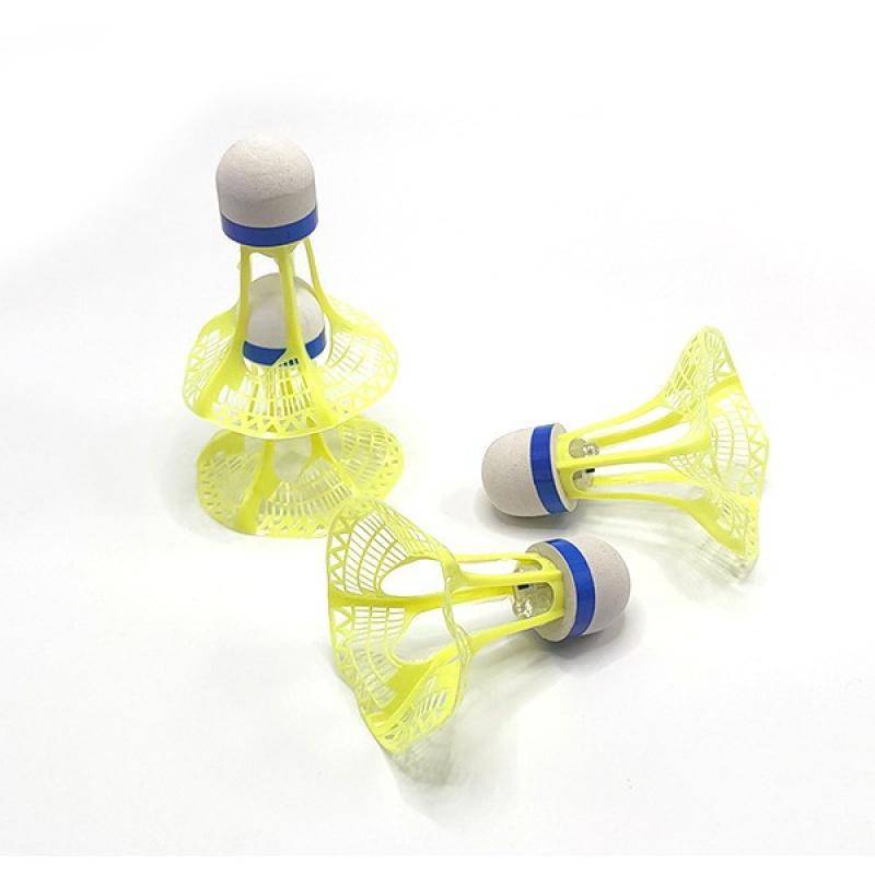 LED light -emitting badminton imitation nylon super resistant and not rotten night outdoor wind -proof night light badminton band lamp plastic