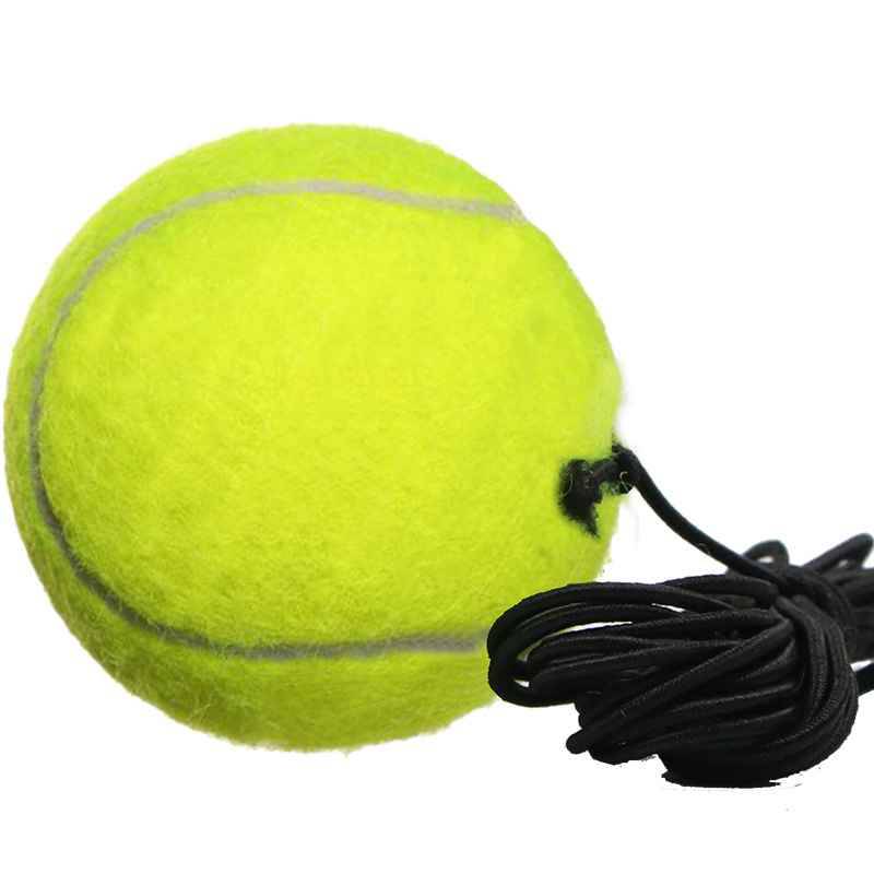 Line tennis rebound training device elastic rope hitting primary training tennis penetration rope beginners high bombs