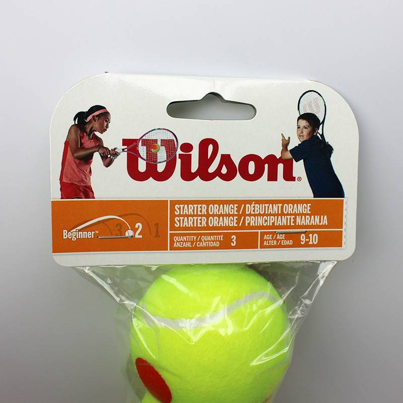 Wilson Wilsheng Children's Tennis Training Transition Short Tennis Large low -pressure soft soft youth ball
