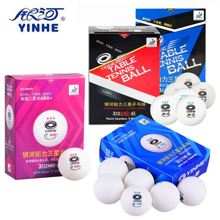 Genuine Galaxy Table Tennis Samsung Slimon S40+New Materials Platinum Platinum 3 Star Bing Plastic Plastic Ball Ball