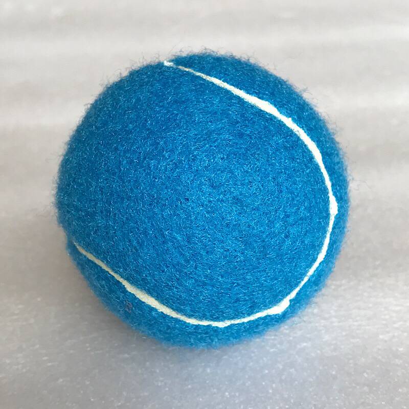 14 light blue tennis balls