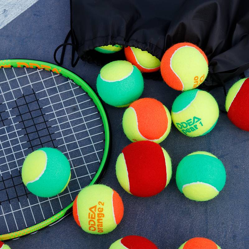 Odil children's tennis decompression soft crown group Kanglong tennis red ball begins to transition Tianlong high elastic tennis