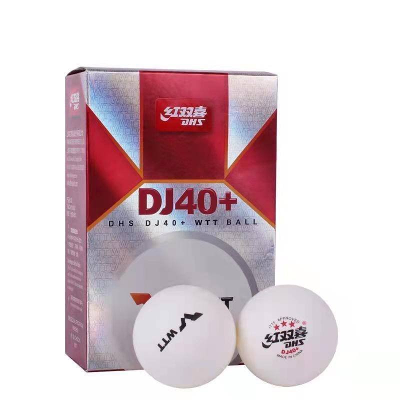 Red Double Happy Table Tennis Table Tennis Table Tennis WTT WTT Top Single Three Stars There are sewing balls 40+ professional grade