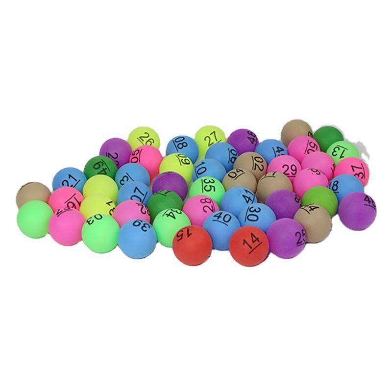 Huisheng digital color ball PP material table tennis ping pong color ball promotion training color table tennis modification